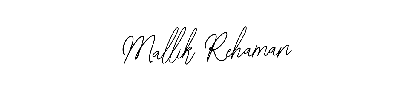 The best way (Bearetta-2O07w) to make a short signature is to pick only two or three words in your name. The name Mallik Rehaman include a total of six letters. For converting this name. Mallik Rehaman signature style 12 images and pictures png