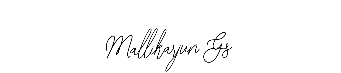 Design your own signature with our free online signature maker. With this signature software, you can create a handwritten (Bearetta-2O07w) signature for name Mallikarjun Gs. Mallikarjun Gs signature style 12 images and pictures png