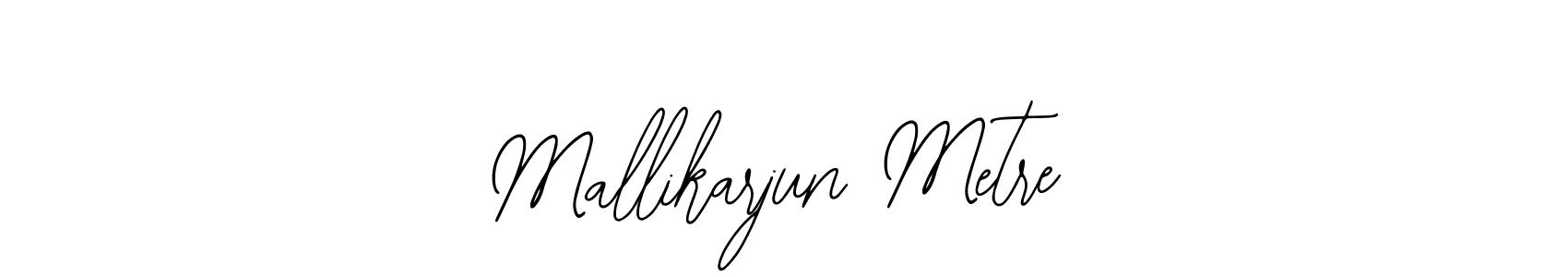 How to make Mallikarjun Metre signature? Bearetta-2O07w is a professional autograph style. Create handwritten signature for Mallikarjun Metre name. Mallikarjun Metre signature style 12 images and pictures png