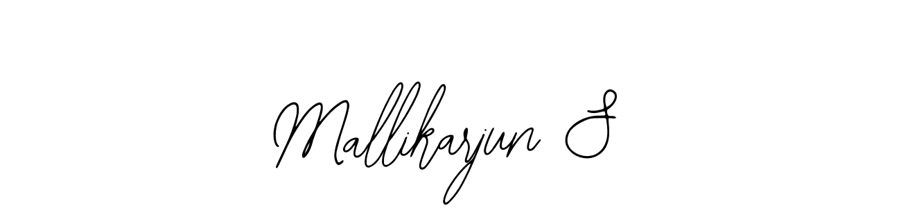if you are searching for the best signature style for your name Mallikarjun S. so please give up your signature search. here we have designed multiple signature styles  using Bearetta-2O07w. Mallikarjun S signature style 12 images and pictures png