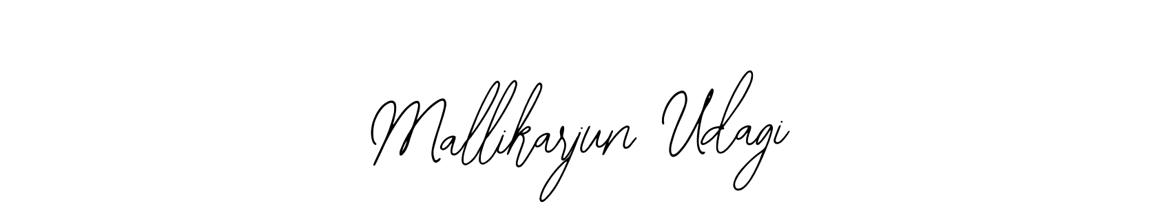 Use a signature maker to create a handwritten signature online. With this signature software, you can design (Bearetta-2O07w) your own signature for name Mallikarjun Udagi. Mallikarjun Udagi signature style 12 images and pictures png