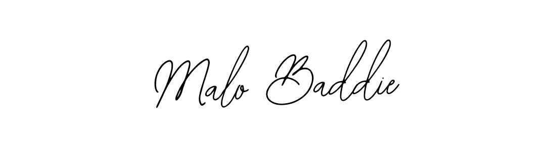 Make a beautiful signature design for name Malo Baddie. With this signature (Bearetta-2O07w) style, you can create a handwritten signature for free. Malo Baddie signature style 12 images and pictures png