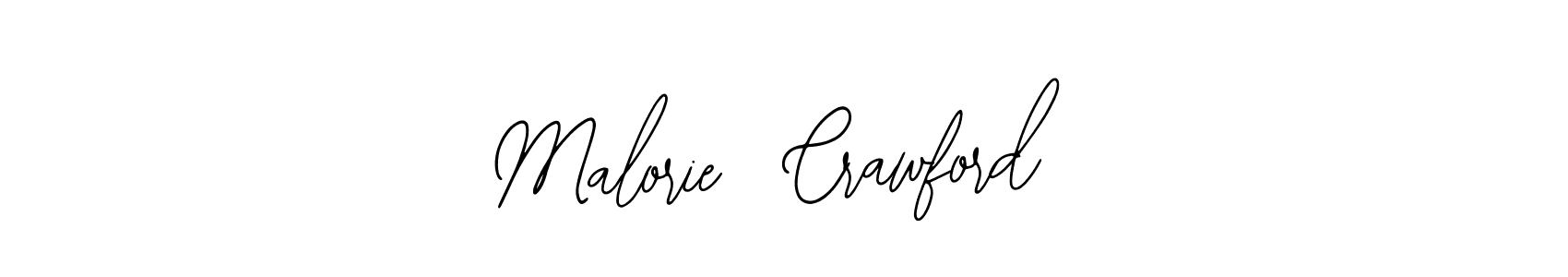 Use a signature maker to create a handwritten signature online. With this signature software, you can design (Bearetta-2O07w) your own signature for name Malorie  Crawford. Malorie  Crawford signature style 12 images and pictures png