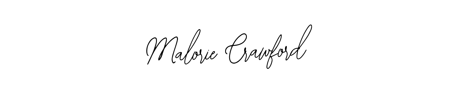 How to make Malorie Crawford signature? Bearetta-2O07w is a professional autograph style. Create handwritten signature for Malorie Crawford name. Malorie Crawford signature style 12 images and pictures png