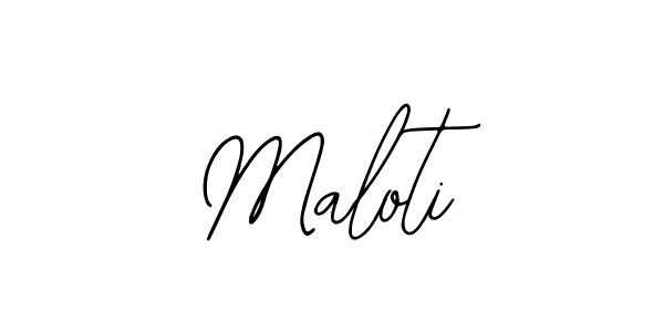 How to make Maloti signature? Bearetta-2O07w is a professional autograph style. Create handwritten signature for Maloti name. Maloti signature style 12 images and pictures png