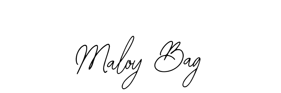 Here are the top 10 professional signature styles for the name Maloy Bag. These are the best autograph styles you can use for your name. Maloy Bag signature style 12 images and pictures png