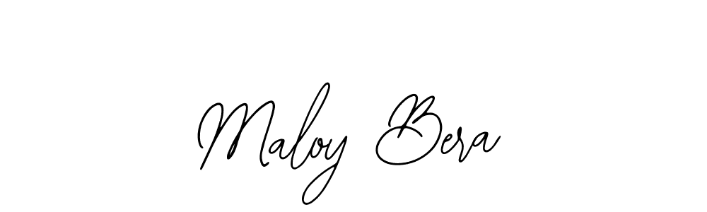 The best way (Bearetta-2O07w) to make a short signature is to pick only two or three words in your name. The name Maloy Bera include a total of six letters. For converting this name. Maloy Bera signature style 12 images and pictures png