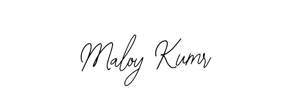 Similarly Bearetta-2O07w is the best handwritten signature design. Signature creator online .You can use it as an online autograph creator for name Maloy Kumr. Maloy Kumr signature style 12 images and pictures png