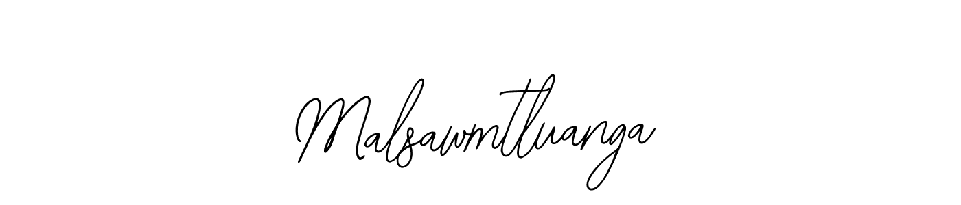How to make Malsawmtluanga signature? Bearetta-2O07w is a professional autograph style. Create handwritten signature for Malsawmtluanga name. Malsawmtluanga signature style 12 images and pictures png
