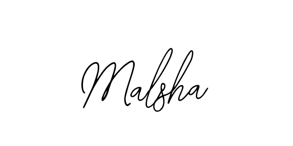 Make a beautiful signature design for name Malsha. Use this online signature maker to create a handwritten signature for free. Malsha signature style 12 images and pictures png