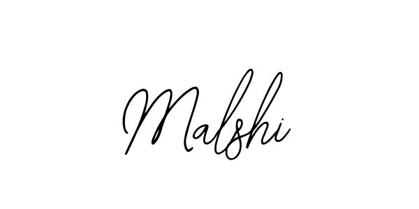 Make a beautiful signature design for name Malshi. With this signature (Bearetta-2O07w) style, you can create a handwritten signature for free. Malshi signature style 12 images and pictures png