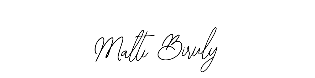 Best and Professional Signature Style for Malti Biruly. Bearetta-2O07w Best Signature Style Collection. Malti Biruly signature style 12 images and pictures png