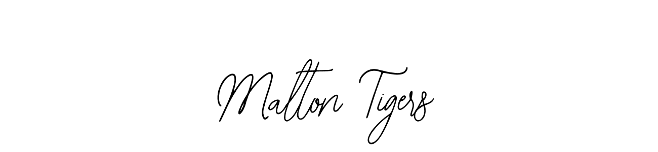 Use a signature maker to create a handwritten signature online. With this signature software, you can design (Bearetta-2O07w) your own signature for name Malton Tigers. Malton Tigers signature style 12 images and pictures png