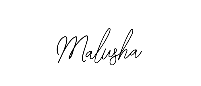 Also You can easily find your signature by using the search form. We will create Malusha name handwritten signature images for you free of cost using Bearetta-2O07w sign style. Malusha signature style 12 images and pictures png