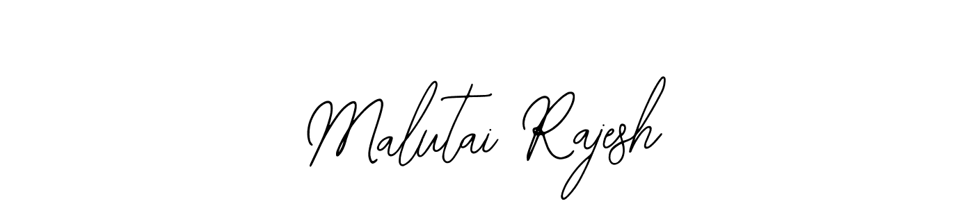 Make a beautiful signature design for name Malutai Rajesh. Use this online signature maker to create a handwritten signature for free. Malutai Rajesh signature style 12 images and pictures png