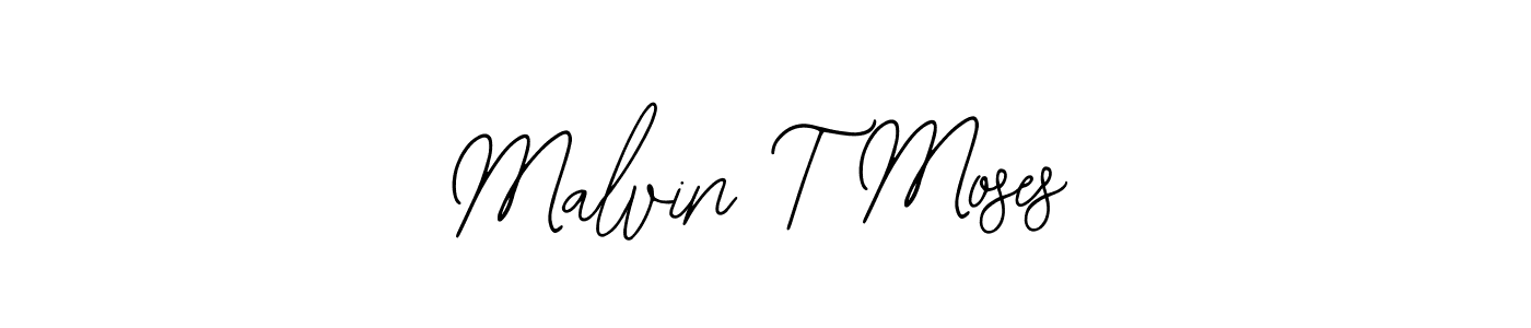 Design your own signature with our free online signature maker. With this signature software, you can create a handwritten (Bearetta-2O07w) signature for name Malvin T Moses. Malvin T Moses signature style 12 images and pictures png