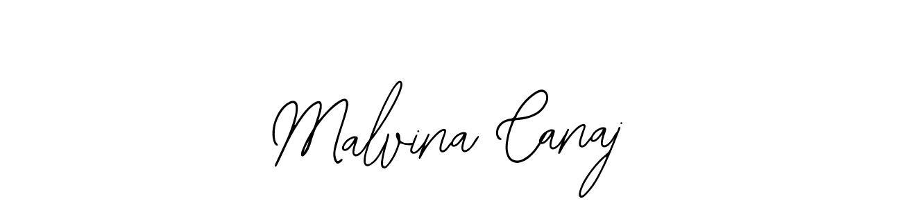 The best way (Bearetta-2O07w) to make a short signature is to pick only two or three words in your name. The name Malvina Canaj include a total of six letters. For converting this name. Malvina Canaj signature style 12 images and pictures png