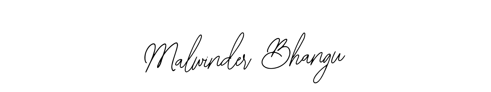 if you are searching for the best signature style for your name Malwinder Bhangu. so please give up your signature search. here we have designed multiple signature styles  using Bearetta-2O07w. Malwinder Bhangu signature style 12 images and pictures png