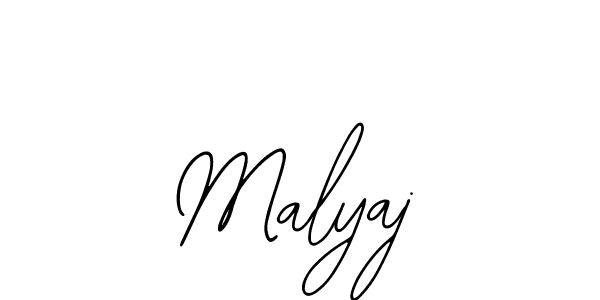Also we have Malyaj name is the best signature style. Create professional handwritten signature collection using Bearetta-2O07w autograph style. Malyaj signature style 12 images and pictures png
