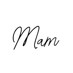 The best way (Bearetta-2O07w) to make a short signature is to pick only two or three words in your name. The name Mam include a total of six letters. For converting this name. Mam signature style 12 images and pictures png