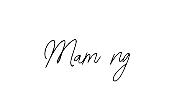 Create a beautiful signature design for name Mam8ng. With this signature (Bearetta-2O07w) fonts, you can make a handwritten signature for free. Mam8ng signature style 12 images and pictures png