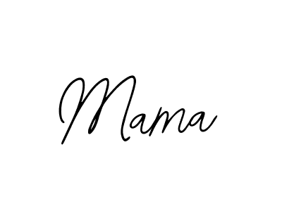 Use a signature maker to create a handwritten signature online. With this signature software, you can design (Bearetta-2O07w) your own signature for name Mama. Mama signature style 12 images and pictures png