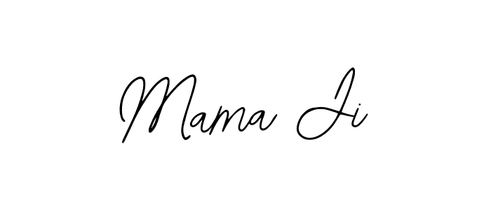 How to make Mama Ji name signature. Use Bearetta-2O07w style for creating short signs online. This is the latest handwritten sign. Mama Ji signature style 12 images and pictures png