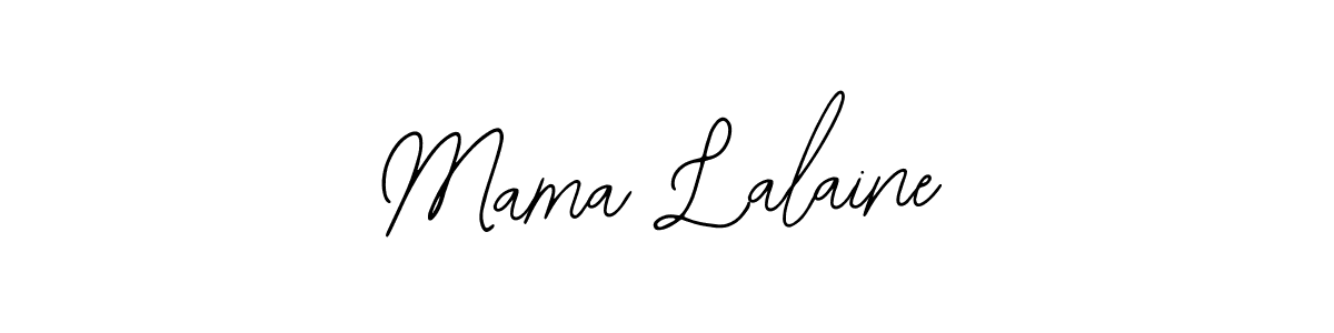 Design your own signature with our free online signature maker. With this signature software, you can create a handwritten (Bearetta-2O07w) signature for name Mama Lalaine. Mama Lalaine signature style 12 images and pictures png