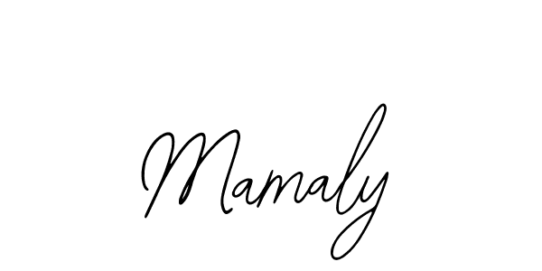 Also You can easily find your signature by using the search form. We will create Mamaly name handwritten signature images for you free of cost using Bearetta-2O07w sign style. Mamaly signature style 12 images and pictures png