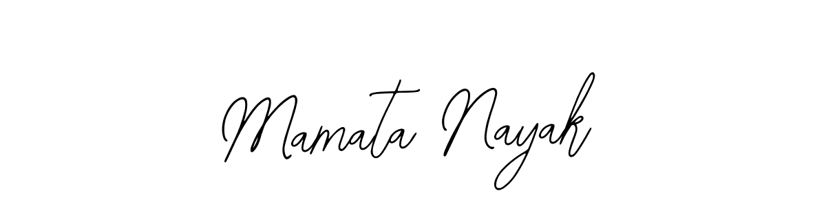 Design your own signature with our free online signature maker. With this signature software, you can create a handwritten (Bearetta-2O07w) signature for name Mamata Nayak. Mamata Nayak signature style 12 images and pictures png