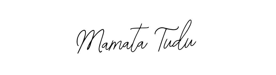 Design your own signature with our free online signature maker. With this signature software, you can create a handwritten (Bearetta-2O07w) signature for name Mamata Tudu. Mamata Tudu signature style 12 images and pictures png