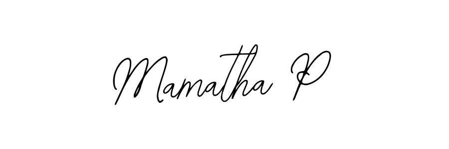 Once you've used our free online signature maker to create your best signature Bearetta-2O07w style, it's time to enjoy all of the benefits that Mamatha P name signing documents. Mamatha P signature style 12 images and pictures png