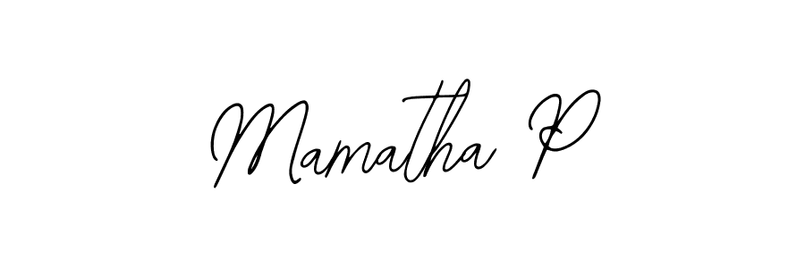 See photos of Mamatha P official signature by Spectra . Check more albums & portfolios. Read reviews & check more about Bearetta-2O07w font. Mamatha P signature style 12 images and pictures png