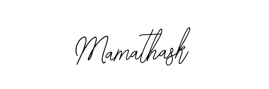 Similarly Bearetta-2O07w is the best handwritten signature design. Signature creator online .You can use it as an online autograph creator for name Mamathask. Mamathask signature style 12 images and pictures png