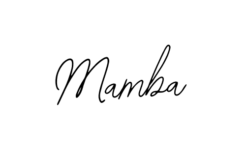 Mamba stylish signature style. Best Handwritten Sign (Bearetta-2O07w) for my name. Handwritten Signature Collection Ideas for my name Mamba. Mamba signature style 12 images and pictures png