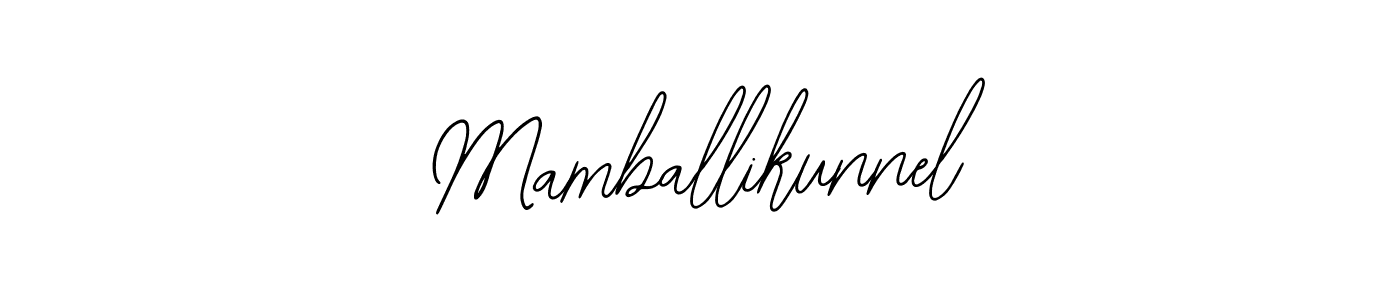 Create a beautiful signature design for name Mamballikunnel. With this signature (Bearetta-2O07w) fonts, you can make a handwritten signature for free. Mamballikunnel signature style 12 images and pictures png