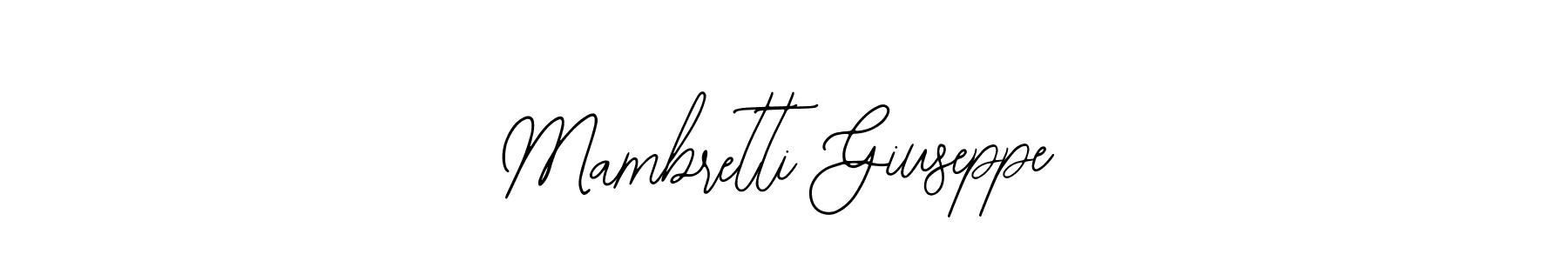 Also we have Mambretti Giuseppe name is the best signature style. Create professional handwritten signature collection using Bearetta-2O07w autograph style. Mambretti Giuseppe signature style 12 images and pictures png