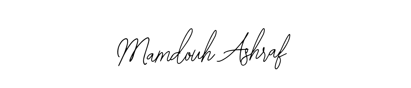 How to make Mamdouh Ashraf name signature. Use Bearetta-2O07w style for creating short signs online. This is the latest handwritten sign. Mamdouh Ashraf signature style 12 images and pictures png