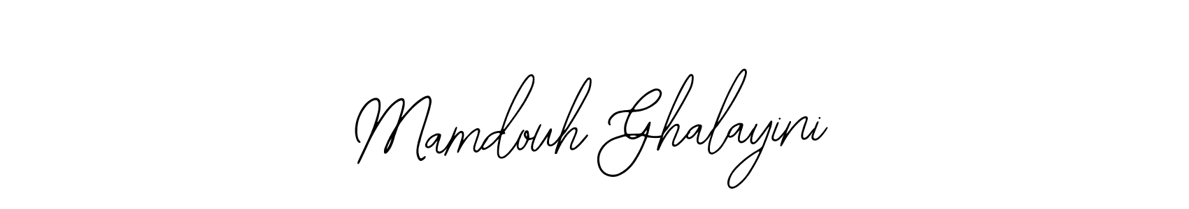 How to make Mamdouh Ghalayini signature? Bearetta-2O07w is a professional autograph style. Create handwritten signature for Mamdouh Ghalayini name. Mamdouh Ghalayini signature style 12 images and pictures png