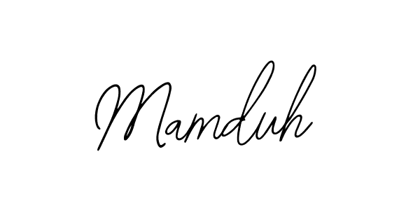 Mamduh stylish signature style. Best Handwritten Sign (Bearetta-2O07w) for my name. Handwritten Signature Collection Ideas for my name Mamduh. Mamduh signature style 12 images and pictures png