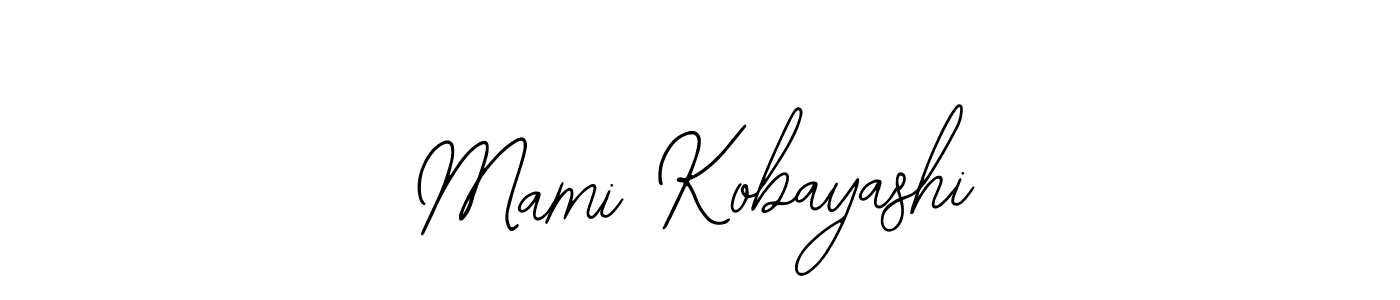 Create a beautiful signature design for name Mami Kobayashi. With this signature (Bearetta-2O07w) fonts, you can make a handwritten signature for free. Mami Kobayashi signature style 12 images and pictures png