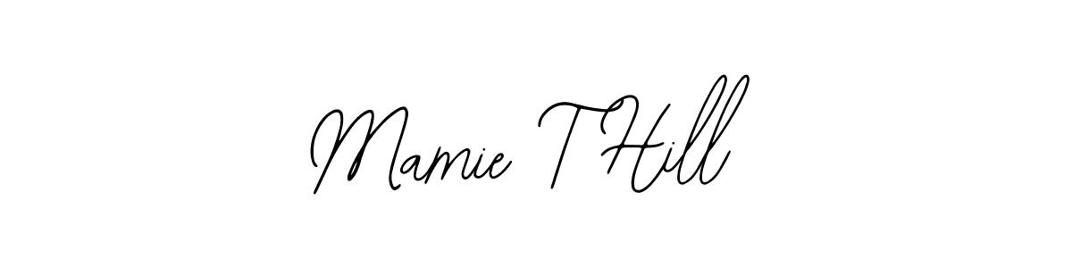 Make a beautiful signature design for name Mamie T Hill. With this signature (Bearetta-2O07w) style, you can create a handwritten signature for free. Mamie T Hill signature style 12 images and pictures png