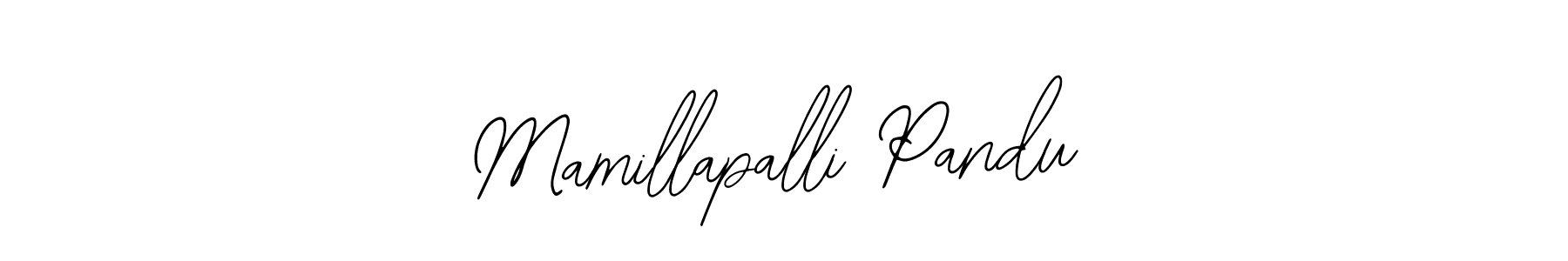 Create a beautiful signature design for name Mamillapalli Pandu. With this signature (Bearetta-2O07w) fonts, you can make a handwritten signature for free. Mamillapalli Pandu signature style 12 images and pictures png