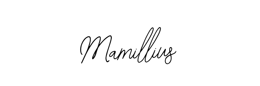 Use a signature maker to create a handwritten signature online. With this signature software, you can design (Bearetta-2O07w) your own signature for name Mamillius. Mamillius signature style 12 images and pictures png