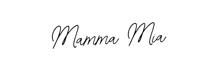 See photos of Mamma Mia official signature by Spectra . Check more albums & portfolios. Read reviews & check more about Bearetta-2O07w font. Mamma Mia signature style 12 images and pictures png