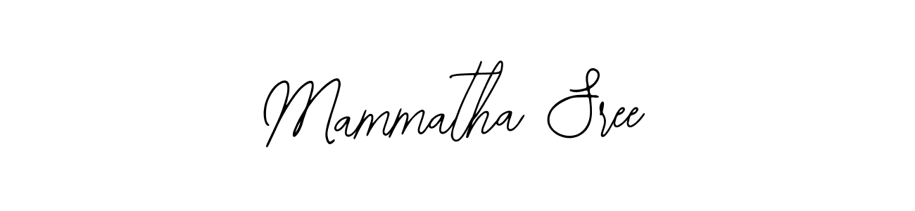 if you are searching for the best signature style for your name Mammatha Sree. so please give up your signature search. here we have designed multiple signature styles  using Bearetta-2O07w. Mammatha Sree signature style 12 images and pictures png