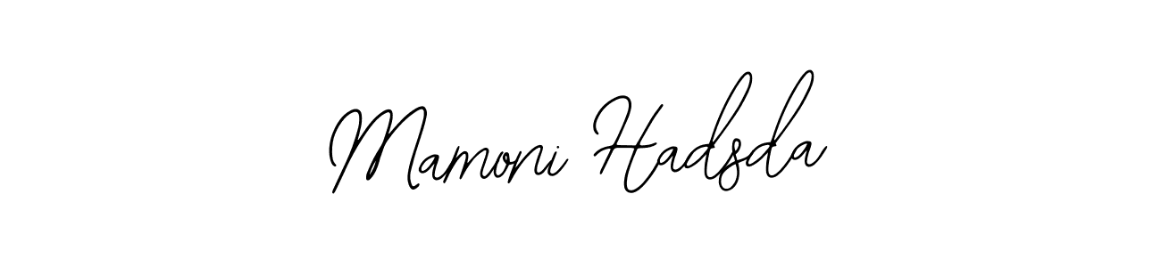 Make a beautiful signature design for name Mamoni Hadsda. Use this online signature maker to create a handwritten signature for free. Mamoni Hadsda signature style 12 images and pictures png