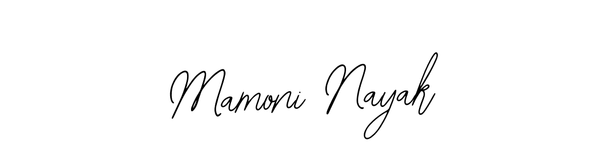 Similarly Bearetta-2O07w is the best handwritten signature design. Signature creator online .You can use it as an online autograph creator for name Mamoni Nayak. Mamoni Nayak signature style 12 images and pictures png