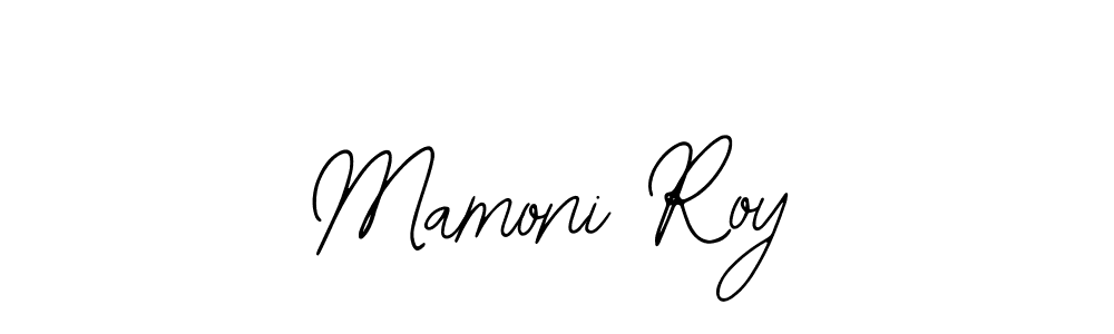 How to make Mamoni Roy signature? Bearetta-2O07w is a professional autograph style. Create handwritten signature for Mamoni Roy name. Mamoni Roy signature style 12 images and pictures png