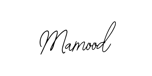 You should practise on your own different ways (Bearetta-2O07w) to write your name (Mamood) in signature. don't let someone else do it for you. Mamood signature style 12 images and pictures png
